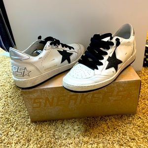 New with Box Golden Goose Sneakers.  These are super cute and sporty.